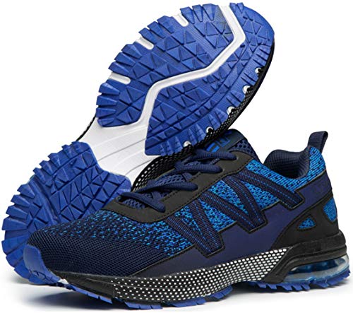 Zapatillas para Correr con Amortiguación Zapatillas para Zapatos de Running Zapatillas Ligero de Carretera al Aire Libre Transpirable para Hombres Azul 44 Zapatillas para Correr con Amortiguación Zapatillas para Zapatos de Running Zapatillas Ligero de Carretera al Aire Libre Transpirable para Hombres Azul 44