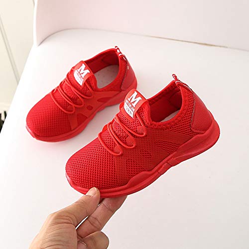 Zapatillas para Niños Niñas Deportivas Verano 2019 PAOLIAN Zapatos de Deportes Niños Unisex Otoño Running Casual Suela Blanda Baratas Calzado Vestir Niñas Antideslizante 26-34 EU