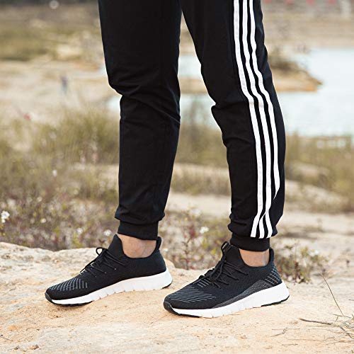 Zapatillas Running Hombre Bambas Zapatos para Correr y Asfalto Aire Libre y Deportes Calzado Casual Tenis Outdoor Gimnasio Sneakers Negro Gris Azul Número 38-48 EU Negro 43 Zapatillas Running Hombre Bambas Zapatos para Correr y Asfalto Aire Libre y Deportes Calzado Casual Tenis Outdoor Gimnasio Sneakers Negro Gris Azul Número 38-48 EU Negro 43