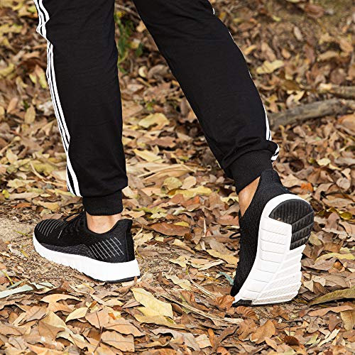 Zapatillas Running Hombre Bambas Zapatos para Correr y Asfalto Aire Libre y Deportes Calzado Casual Tenis Outdoor Gimnasio Sneakers Negro Gris Azul Número 38-48 EU Negro 43 Zapatillas Running Hombre Bambas Zapatos para Correr y Asfalto Aire Libre y Deportes Calzado Casual Tenis Outdoor Gimnasio Sneakers Negro Gris Azul Número 38-48 EU Negro 43