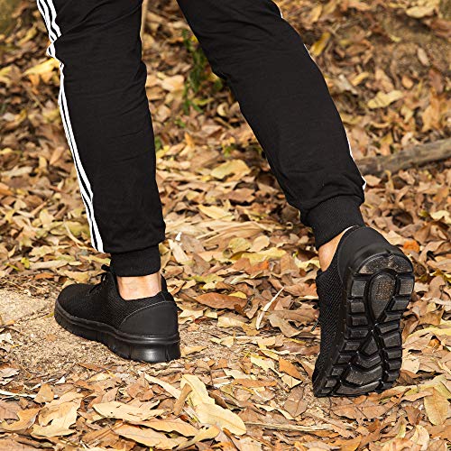 Zapatillas Running Hombre Zapatos Deportivos con Cordones Casuales Sneakers Sport Fitness Gym Outdoor Transpirable Comodas Calzado Negro Talla 44 Zapatillas Running Hombre Zapatos Deportivos con Cordones Casuales Sneakers Sport Fitness Gym Outdoor Transpirable Comodas Calzado Negro Talla 44