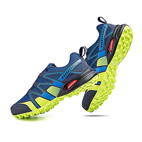 Zapatillas Trail Running Hombre Mujer Impermeables Zapatos Trekking Ligero Botas Senderismo Bajos Multideporte A Azul Talla EU 45 Zapatillas Trail Running Hombre Mujer Impermeables Zapatos Trekking Ligero Botas Senderismo Bajos Multideporte A Azul Talla EU 45