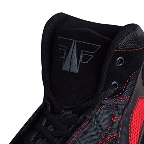 Zapatills de FOX-FIGHT para deportes de lucha, rings, fitness, color Negro, talla 42 EU