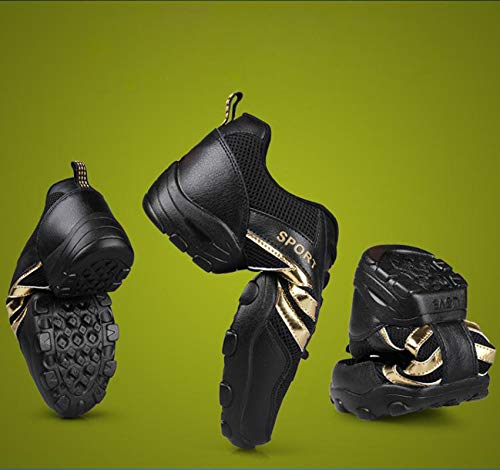 Zapatos Baile Latino para Hombre Comodos Transpirable Slip On Zapatillas Jazz Calzado de Baile Danza Moderna Zapatos Baile Latino para Hombre Comodos Transpirable Slip On Zapatillas Jazz Calzado de Baile Danza Moderna
