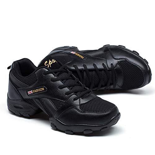 Zapatos Baile Latino para Hombre Comodos Transpirable Slip On Zapatillas Jazz Calzado de Baile Danza Moderna Zapatos Baile Latino para Hombre Comodos Transpirable Slip On Zapatillas Jazz Calzado de Baile Danza Moderna