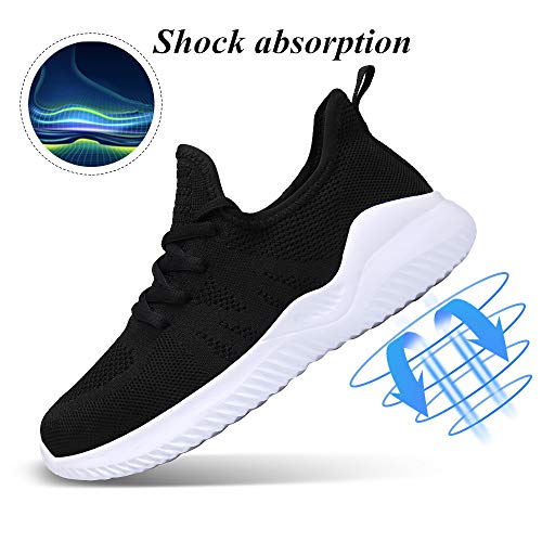 Zapatos Correr Mujer Running Zapatillas Deportivo Fitness Sneakers Ligero Negro 41 EU Zapatos Correr Mujer Running Zapatillas Deportivo Fitness Sneakers Ligero Negro 41 EU