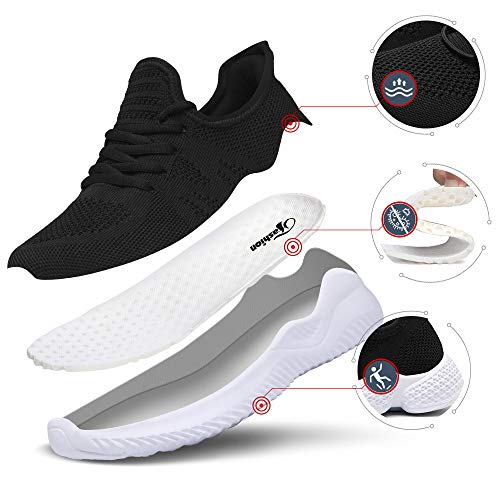 Zapatos Correr Mujer Running Zapatillas Deportivo Fitness Sneakers Ligero Negro 41 EU Zapatos Correr Mujer Running Zapatillas Deportivo Fitness Sneakers Ligero Negro 41 EU