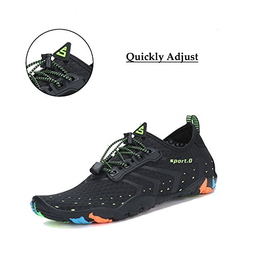 Zapatos de Agua Transpirable Piscina Playa Yoga Zapatillas de Escarpines para Hombre Mujer,A21 Negro,42 Zapatos de Agua Transpirable Piscina Playa Yoga Zapatillas de Escarpines para Hombre Mujer,A21 Negro,42