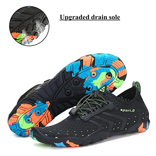 Zapatos de Agua Transpirable Piscina Playa Yoga Zapatillas de Escarpines para Hombre Mujer,A21 Negro,42 Zapatos de Agua Transpirable Piscina Playa Yoga Zapatillas de Escarpines para Hombre Mujer,A21 Negro,42