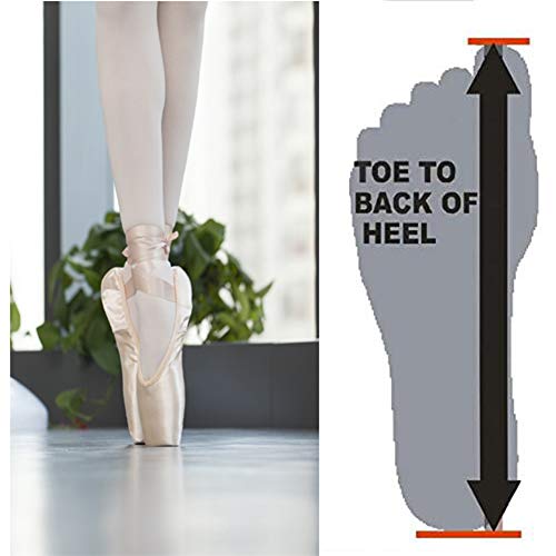 Zapatos de baile profesional, zapatillas de punta de ballet, zapatos planos del ballet, ballet Pointe zapatillas, con la cinta cosida y almohadillas para los dedos de silicona para mujeres,Negro,42 Zapatos de baile profesional, zapatillas de punta de ballet, zapatos planos del ballet, ballet Pointe zapatillas, con la cinta cosida y almohadillas para los dedos de silicona para mujeres,Negro,42