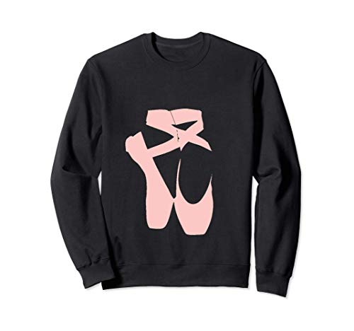Zapatos de ballet rosa Sudadera Zapatos de ballet rosa Sudadera