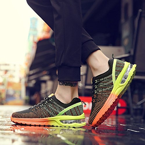 Zapatos de Running Para Hombre Zapatillas Deportivo Outdoor Calzado Asfalto Sneakers Negro Naranja 39 Zapatos de Running Para Hombre Zapatillas Deportivo Outdoor Calzado Asfalto Sneakers Negro Naranja 39