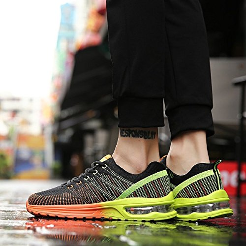 Zapatos de Running Para Hombre Zapatillas Deportivo Outdoor Calzado Asfalto Sneakers Negro Naranja 39 Zapatos de Running Para Hombre Zapatillas Deportivo Outdoor Calzado Asfalto Sneakers Negro Naranja 39