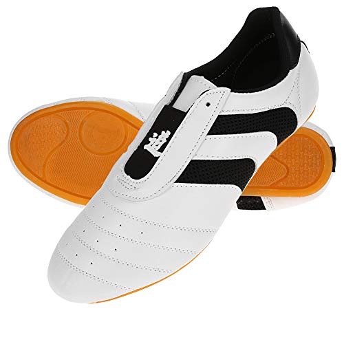 Zapatos De Taekwondo, Unisex Gruesos Y Antideslizantes Taekwondo Transpirables Deporte Boxeo Kung Fu Taichi Zapatos Ligeros Para Adultos Y NiñOs (38, Longitud Interior 24cm)