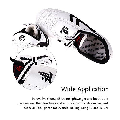 Zapatos de Taekwondo, Zapatos Antideslizantes de Artes Marciales ( tamaño : 34 )