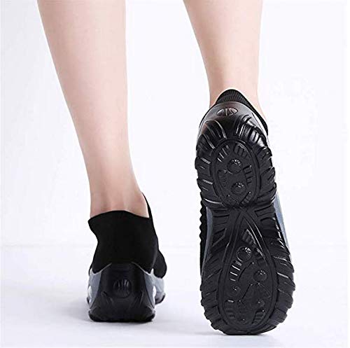 Zapatos de Trabajo Muy cómodos para Trabajos de hostelería y no resbalan-UniseZapatos Casuales Muy cómodos para Trabajos de hostelería y no resbalan-Unisex-adultox-Adulto (40 EU, Negro)