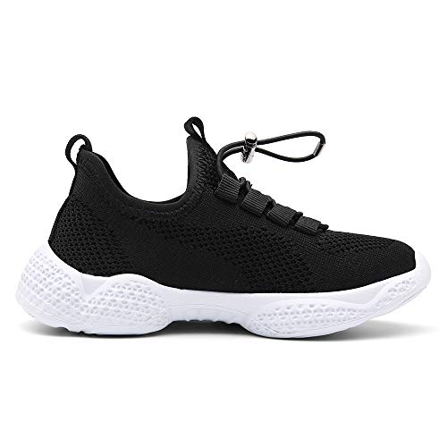 Zapatos Deportivos Infantil Zapatillas Running Niño Sneakers Gimnasia Al Aire Muchachas Calzado Atletismo Ligero Respirable Niña Unisex Negro 35 Zapatos Deportivos Infantil Zapatillas Running Niño Sneakers Gimnasia Al Aire Muchachas Calzado Atletismo Ligero Respirable Niña Unisex Negro 35