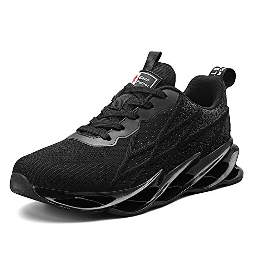 Zapatos para Correr Tenis para Hombres Calzado Deportivo Casual Running Gym Outdoor Black40