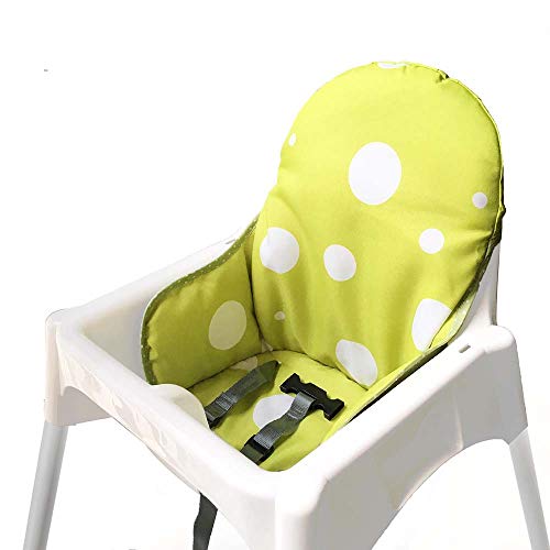 ZARPMA bebe Cojines para de Ikea Antilop Trona,Lavable, Plegable, Silla Alta Cojines para Bebé,No Incluye Trona y CinturóN de Seguridad (Verde amarillo) ZARPMA bebe Cojines para de Ikea Antilop Trona,Lavable, Plegable, Silla Alta Cojines para Bebé,No Incluye Trona y CinturóN de Seguridad (Verde amarillo)