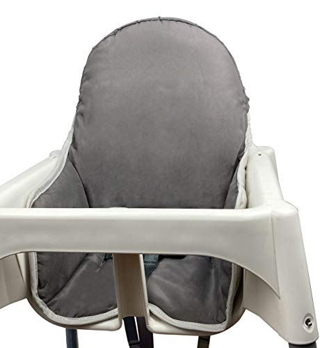 ZARPMA IKEA - Fundas de asiento para silla alta de IKEA Antilop lavable, plegable, para silla de bebé