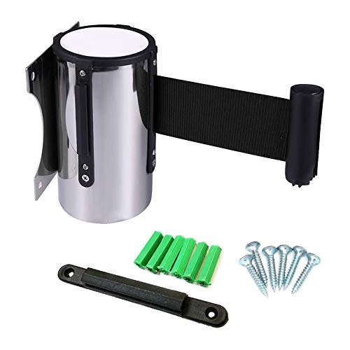 Zasiene Cinta Separadora 5M Cinta Separadora Extensible Barrera Retractil Montaje en Pared Cintas Separadoras Crowd Control Cinta Seguridad Zasiene Cinta Separadora 5M Cinta Separadora Extensible Barrera Retractil Montaje en Pared Cintas Separadoras Crowd Control Cinta Seguridad