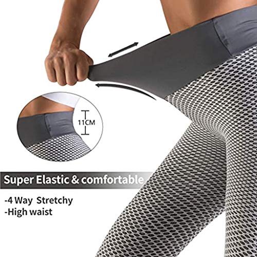 ZAYZ Pantalones de Yoga para Levantar Glúteos Anticelulitis Leggings Sexy para Mujer Pantalones de Yoga de Cintura Alta Rutina de Ejercicio Control de Barriga Medias Deportivas