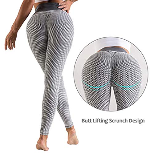 ZAYZ Pantalones de Yoga para Levantar Glúteos Anticelulitis Leggings Sexy para Mujer Pantalones de Yoga de Cintura Alta Rutina de Ejercicio Control de Barriga Medias Deportivas