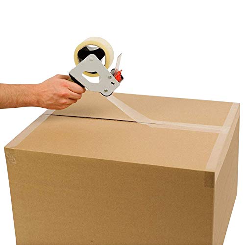 ZCENTER 6 Rollos Cinta Embalar 48MMx100M Cinta embalaje Cinta adhesiva para Cajas y Paquetes-Color Transparente ZCENTER 6 Rollos Cinta Embalar 48MMx100M Cinta embalaje Cinta adhesiva para Cajas y Paquetes-Color Transparente