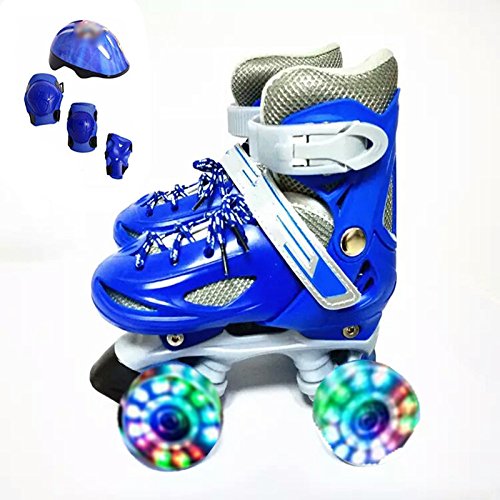 ZCRFY Patines Dos Líneas Rodillo Doble Fila 4 Ruedas Patines En Línea Ajustables Niños Principiantes Niñas Destello Ruedas Dobles Zapatos De Patinaje Infantil Set,Blue-M ZCRFY Patines Dos Líneas Rodillo Doble Fila 4 Ruedas Patines En Línea Ajustables Niños Principiantes Niñas Destello Ruedas Dobles Zapatos De Patinaje Infantil Set,Blue-M
