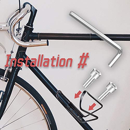 ZCZY Portabidón para Bicicleta,Portabotellas de Bici Ajustable ,Portabidon de Ciclismo de Aluminio(2-Pack) con Manga de Brazo Protección Solar y Braga de Cuello de Protección de UV