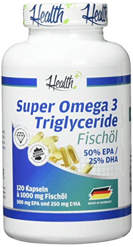 Zec+ Health+ Super Omega 3 Triglyceride - 120 Cápsulas, 160 g