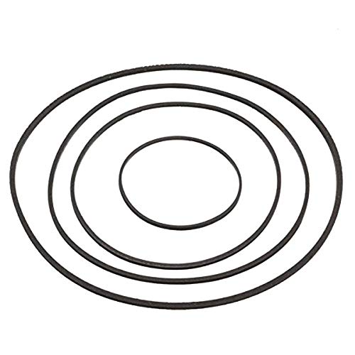 Zeen 50pcs 40-130mm Máquina de Cinta de Casete Mix Correa Cuadrada Cinturón de reparación Universal Zeen 50pcs 40-130mm Máquina de Cinta de Casete Mix Correa Cuadrada Cinturón de reparación Universal