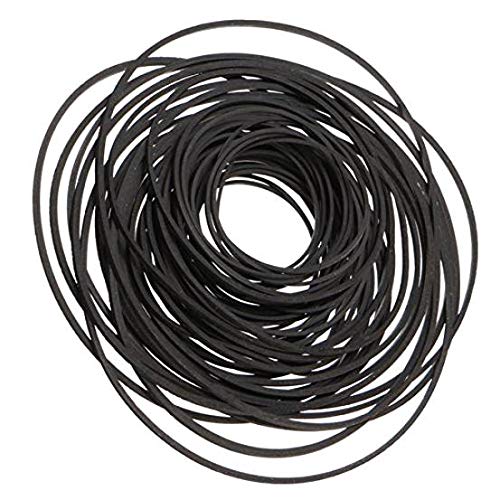 Zeen 50pcs 40-130mm Máquina de Cinta de Casete Mix Correa Cuadrada Cinturón de reparación Universal Zeen 50pcs 40-130mm Máquina de Cinta de Casete Mix Correa Cuadrada Cinturón de reparación Universal