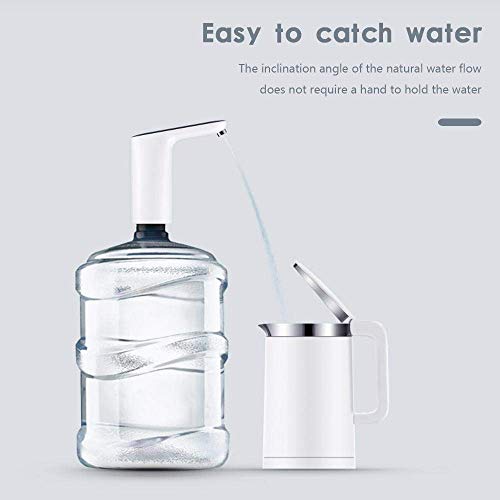 ZEERKEER Dispensador de Agua , Dispensador eléctrico de agua Portátil , puerto de carga USB, Bomba de Agua para Home、Office、Camping ZEERKEER Dispensador de Agua , Dispensador eléctrico de agua Portátil , puerto de carga USB, Bomba de Agua para Home、Office、Camping