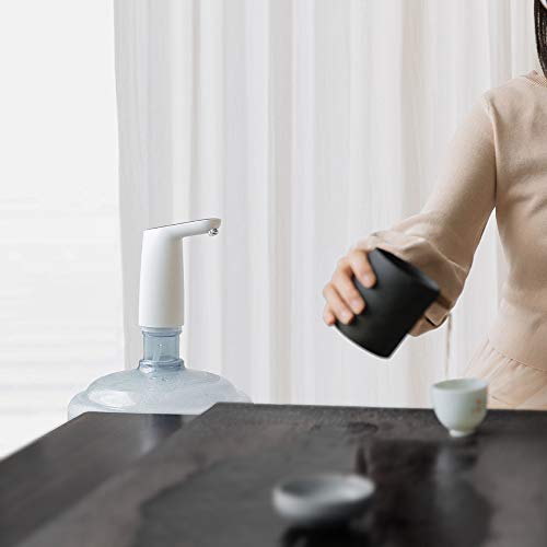 ZEERKEER Dispensador de Agua , Dispensador eléctrico de agua Portátil , puerto de carga USB, Bomba de Agua para Home、Office、Camping ZEERKEER Dispensador de Agua , Dispensador eléctrico de agua Portátil , puerto de carga USB, Bomba de Agua para Home、Office、Camping