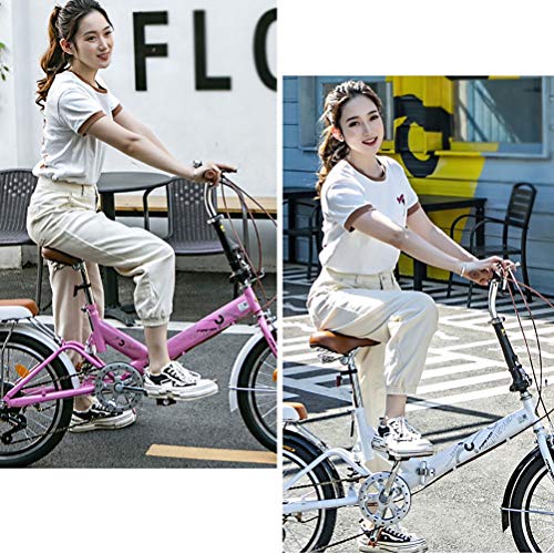 ZEIYUQI Ligero Bicicleta Plegable 20 Pulgadas Bicicleta De Velocidad Variable para Transporte En Coche Adulto Montar Al Aire Libre,Negro,Single Speed B ZEIYUQI Ligero Bicicleta Plegable 20 Pulgadas Bicicleta De Velocidad Variable para Transporte En Coche Adulto Montar Al Aire Libre,Negro,Single Speed B