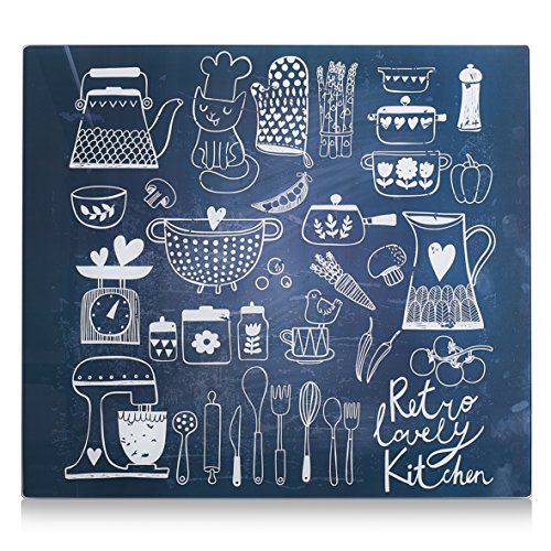 Zeller 26309 Placa de Panel de Cocina, Multicolor, 56x50x3 cm Zeller 26309 Placa de Panel de Cocina, Multicolor, 56x50x3 cm