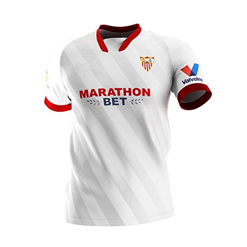 Zena KN Camiseta de fútbol Personalizado Camisetas Futbol Personalizada Nombre Número Camisa para Hombres Jóvenes niños UCL Badge (1ª equipación, 6-7Año Agregar)