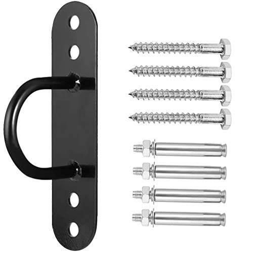 Zepofit - Soporte de pared para cuerda de batalla (montaje en forma de Obround) Zepofit - Soporte de pared para cuerda de batalla (montaje en forma de Obround)