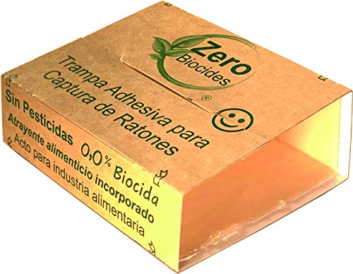 Zero Biocides 6 Trampas para Ratones con atrayente incorporando Fabricadas en EspaƱa Zero Biocides 6 Trampas para Ratones con atrayente incorporando Fabricadas en EspaƱa