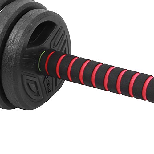 Zerone - Juego de pesas de 20 kg, juego de pesas redondas, para gimnasio en casa con 40 cm Zerone - Juego de pesas de 20 kg, juego de pesas redondas, para gimnasio en casa con 40 cm