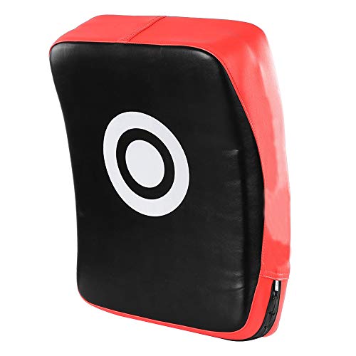 Zetiling Kick Target, 3 Colores Cuero de la PU Escudo de Ataque Curvo Foco Entrenamiento Target Punch Mitt Karate Muay Thai Pad Kick Arm Target(3#) Zetiling Kick Target, 3 Colores Cuero de la PU Escudo de Ataque Curvo Foco Entrenamiento Target Punch Mitt Karate Muay Thai Pad Kick Arm Target(3#)