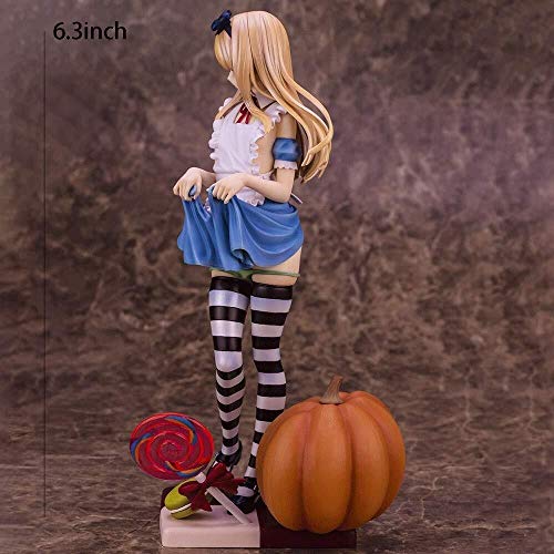 ZFF ALPHAMAX Sky Tube Alice Misaki Kurehito Action Girl Figure (Tamaño: 6.3 Pulgadas) Favoritos