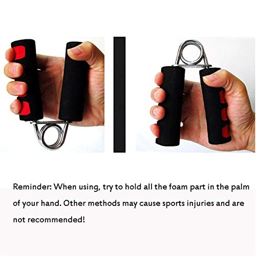 ZFF Grip - Agarre Rehabilitación Formación Fuerza de la Mano del Equipo de Mano Profesional de la Fuerza Muscular del Brazo Aptitud Femenina de la muñeca del Dedo de flexibilidad Ejercicios ZFF Grip - Agarre Rehabilitación Formación Fuerza de la Mano del Equipo de Mano Profesional de la Fuerza Muscular del Brazo Aptitud Femenina de la muñeca del Dedo de flexibilidad Ejercicios