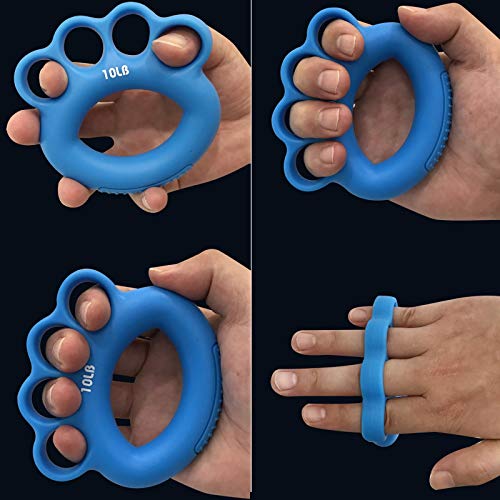 ZFF Grip de Silicona Anillo - Desarrollo Muscular del antebrazo Anillo de la Mano de Silicona Trainer Squeeze videoclip fortalecimiento Muscular Herramienta de formación Dedo Terapia Física ZFF Grip de Silicona Anillo - Desarrollo Muscular del antebrazo Anillo de la Mano de Silicona Trainer Squeeze videoclip fortalecimiento Muscular Herramienta de formación Dedo Terapia Física