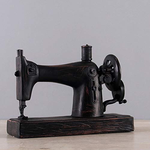 ZFF Retro nostálgico Europea Máquina de coser de resina artesanal adornos decoraciones caseras Modelo Room Cafe Pequeño Mobiliario ZFF Retro nostálgico Europea Máquina de coser de resina artesanal adornos decoraciones caseras Modelo Room Cafe Pequeño Mobiliario