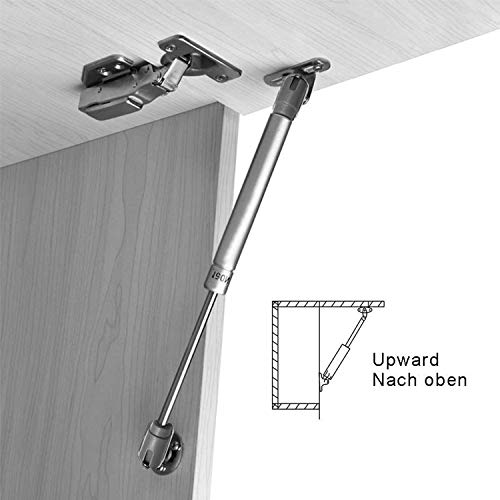 ZFYQ Pistones a Gas, 4pcs Hidráulico Muebles Cocina Amortiguador Puertas Elevables 150N/15kg 270mm Bisagras Resortes Armario con Tornillos ZFYQ Pistones a Gas, 4pcs Hidráulico Muebles Cocina Amortiguador Puertas Elevables 150N/15kg 270mm Bisagras Resortes Armario con Tornillos