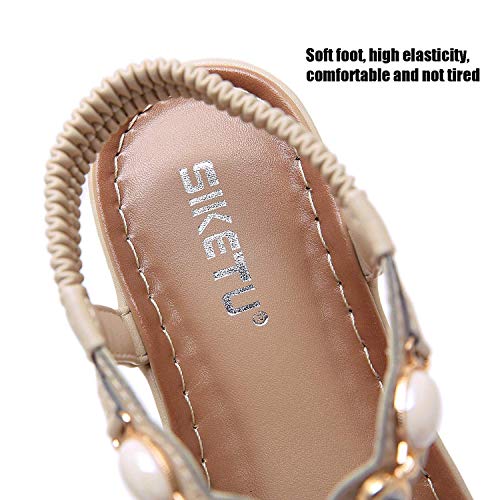 ZGYQGOO Chanclas Sandalias Mujer Verano
