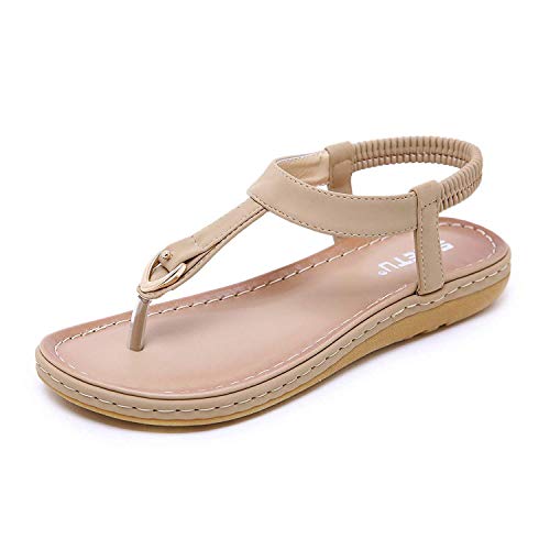 ZGYQGOO Sandalias de Dedo del pie con Clip para Mujer Verano