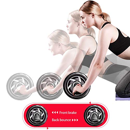 ZHAN YI SHOP Rebote automática AB Rueda de Rodillos, Robusto 7" Rueda for el núcleo Entrenamientos en el Gimnasio o en casa, Gimnasio en casa de Maquinaria en Hombres Mujeres Ejercicio Abdominal ZHAN YI SHOP Rebote automática AB Rueda de Rodillos, Robusto 7" Rueda for el núcleo Entrenamientos en el Gimnasio o en casa, Gimnasio en casa de Maquinaria en Hombres Mujeres Ejercicio Abdominal